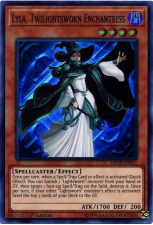 Lyla, Twilightsworn Enchantress - MP18-EN051 - Super Rare