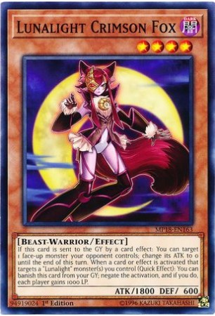 Lunalight Crimson Fox - MP18-EN163 - Common