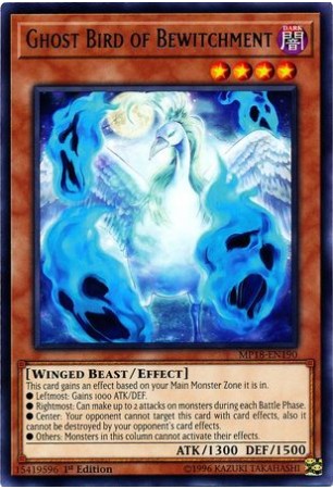 Ghost Bird of Bewitchment - MP18-EN190 - Rare