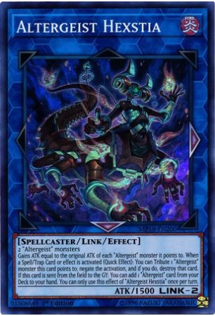 Altergeist Hexstia - MP18-EN200 - Super Rare