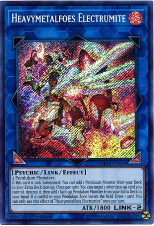 Heavymetalfoes Electrumite - MP18-EN229 - Secret Rare