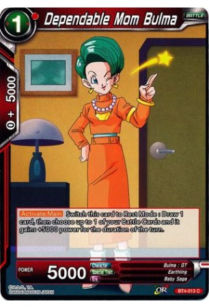 Dependable Mom Bulma - BT4-013 - Common [C]