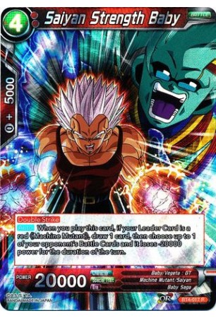 Saiyan Strength Baby - BT4-017 - Rare [R]