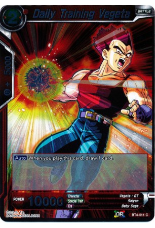 Daily Training Vegeta - BT4-011 - Common [C]