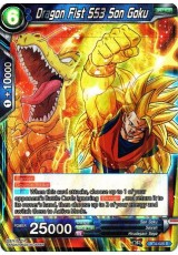 Dragon Fist SS3 Son Goku - BT4-025 - Rare [R]