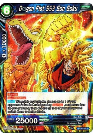 Dragon Fist SS3 Son Goku - BT4-025 - Rare [R]