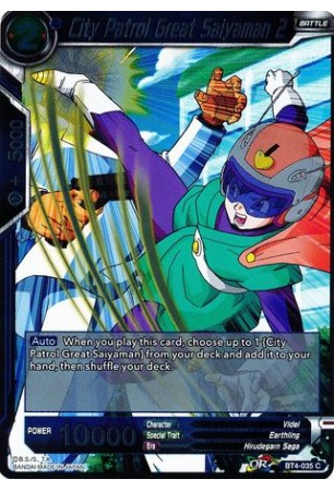 City Patrol Great Saiyaman 2 - BT4-035 - Common [C]