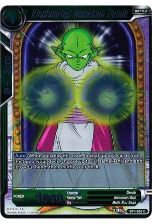 Kindhearted Namekian Dende - BT4-055 - Common [C]