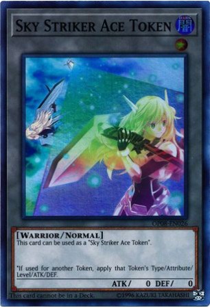 Sky Striker Ace Token - OP08-EN026 - Super Rare