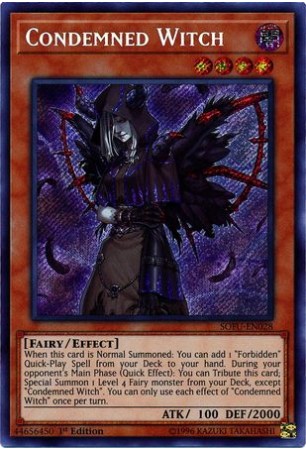 Condemned Witch - SOFU-EN028 - Secret Rare