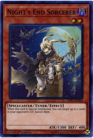 Night's End Sorcerer - HISU-EN040 - Super Rare