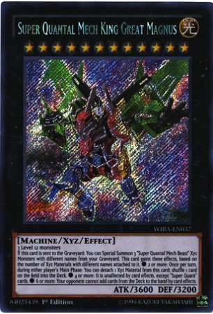 Super Quantal Mech King Great Magnus - WIRA-EN037 - Secret Rare