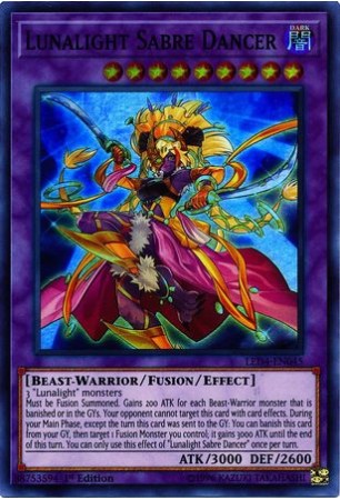 Lunalight Sabre Dancer - LED4-EN045 - Super Rare