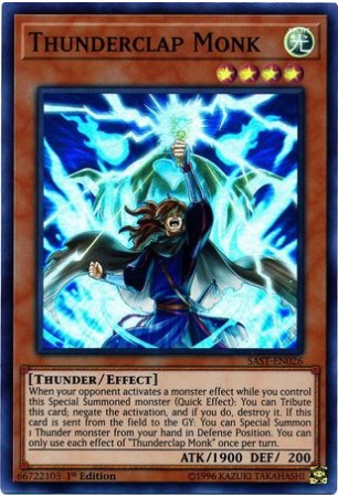 Thunderclap Monk - SAST-EN026 - Super Rare