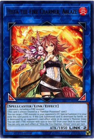 Hiita the Fire Charmer, Ablaze - SAST-EN056 - Rare