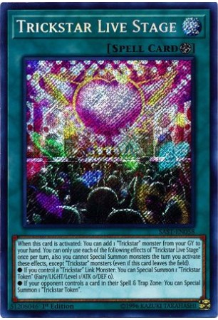 Trickstar Live Stage - SAST-EN058 - Secret Rare