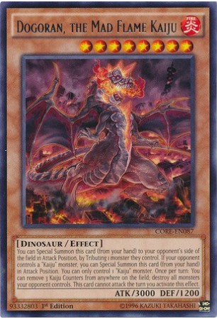 Dogoran, the Mad Flame Kaiju CORE-EN087 - Rare