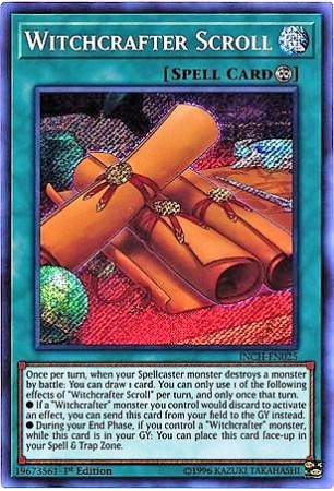 Witchcrafter Scroll - INCH-EN025 - Secret Rare