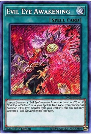 Evil Eye Awakening - INCH-EN034 - Secret Rare