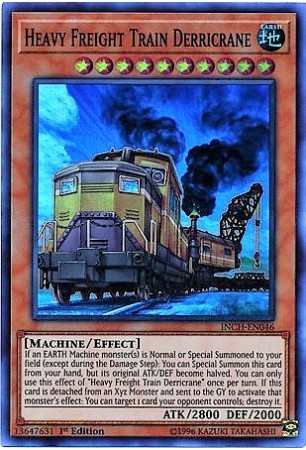 Heavy Freight Train Derricrane - INCH-EN046 - Super Rare