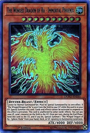 The Winged Dragon of Ra - Immortal Phoenix - DUPO-EN046 - Ultra Rare