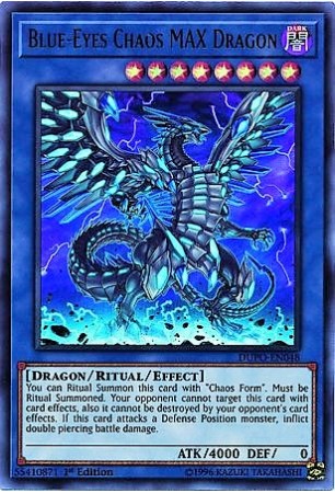 Blue-Eyes Chaos MAX Dragon - DUPO-EN048 - Ultra Rare