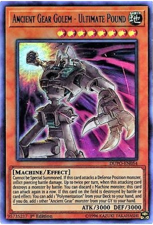 Ancient Gear Golem - Ultimate Pound - DUPO-EN054 - Ultra Rare