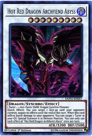 Hot Red Dragon Archfiend Abyss - DUPO-EN057 - Ultra Rare