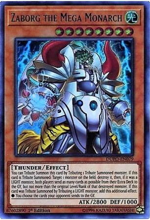 Zaborg the Mega Monarch - DUPO-EN079 - Ultra Rare