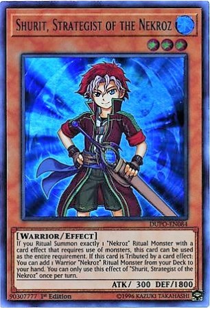 Shurit, Strategist of the Nekroz - DUPO-EN084 - Ultra Rare