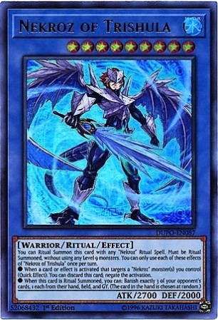 Nekroz of Trishula - DUPO-EN087 - Ultra Rare