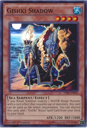 Gishki Shadow - THSF-EN042 - Super Rare