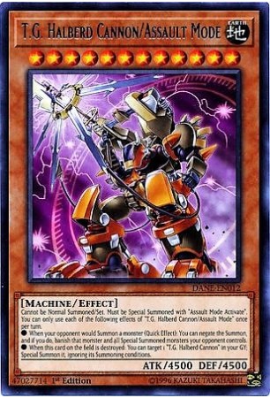 T.G. Halberd Cannon/Assault Mode - DANE-EN012 - Rare