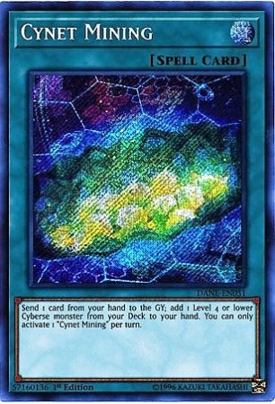 Cynet Mining - DANE-EN051 - Secret Rare