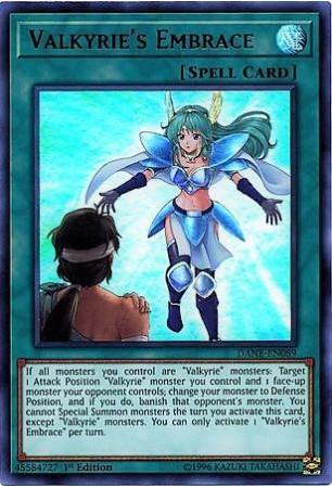 Valkyrie's Embrace - DANE-EN089 - Ultra Rare