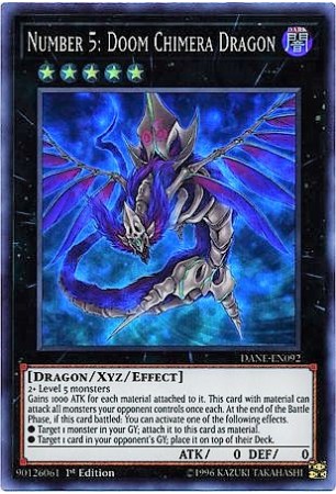 Number 5: Doom Chimera Dragon - DANE-EN092 - Super Rare