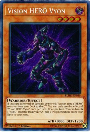 Vision HERO Vyon - BLHR-EN059 - Secret Rare - Duelshop