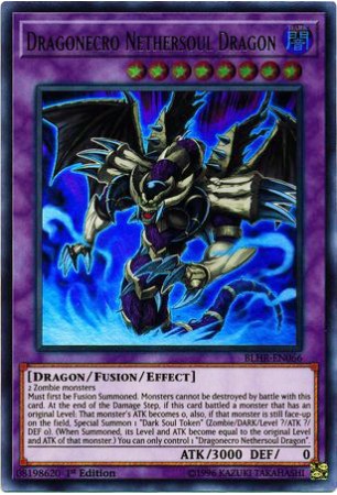 Dragonecro Nethersoul Dragon - BLHR-EN066 - Ultra Rare