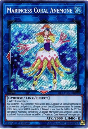 Marincess Coral Anemone - RIRA-EN041 - Secret Rare