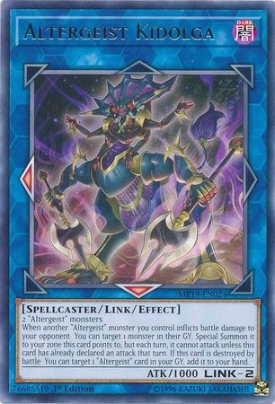 Altergeist Kidolga - MP19-EN024 - Rare