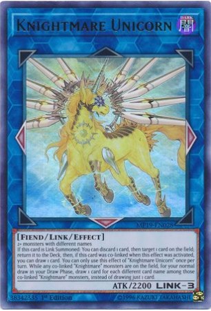 Knightmare Unicorn - MP19-EN028 - Ultra Rare