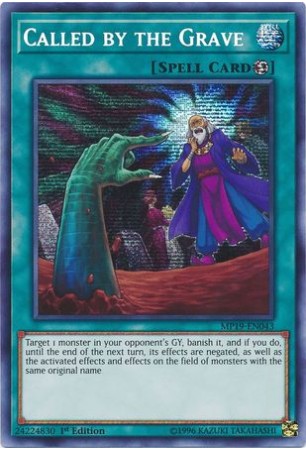 Called by the Grave - MP19-EN043 - Prismatic Secret Rare - Duelshop