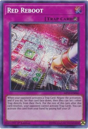 Red Reboot - MP19-EN046 - Prismatic Secret Rare