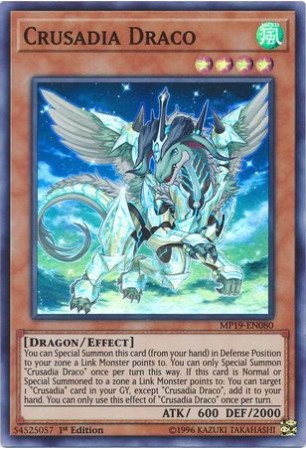 Crusadia Draco - MP19-EN080 - Super Rare