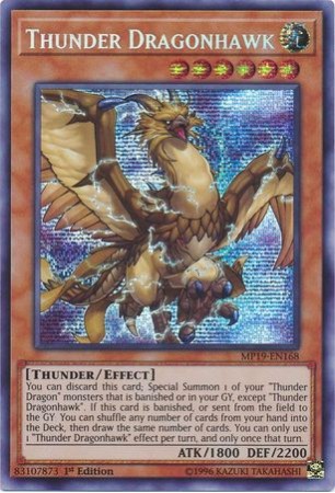 Thunder Dragonhawk - MP19-EN168 - Prismatic Secret Rare