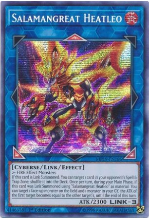 Salamangreat Heatleo - MP19-EN186 - Prismatic Secret Rare