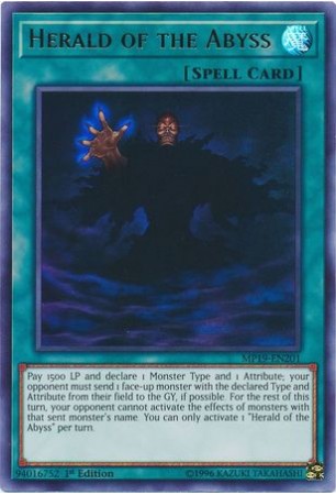 Herald of the Abyss - MP19-EN201 - Ultra Rare