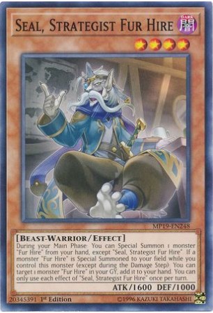 Seal, Strategist Fur Hire - MP19-EN248 - Common