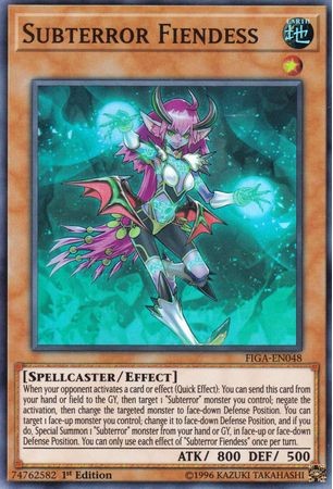 Subterror Fiendess - FIGA-EN048 - Super Rare