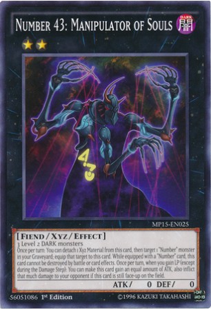 Number 43: Manipulator of Souls - MP15-EN025 - Common